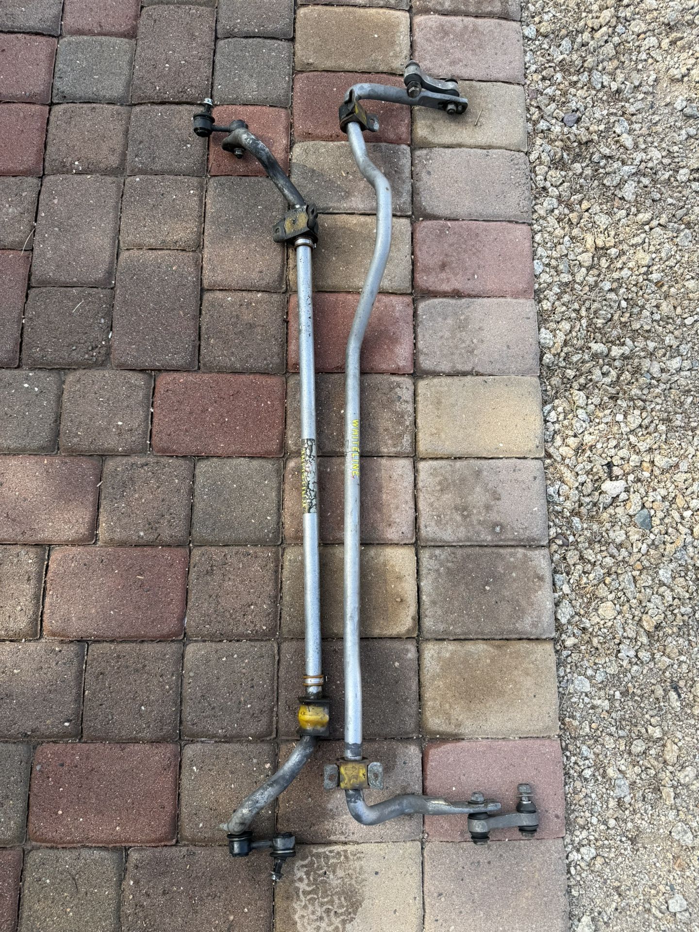 02-07 Subaru WRX STi WHITELINE front and rear sway bars with end links 24mm performance handling kit