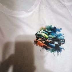 Car Lovers T Shirt With Muscle Car