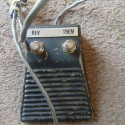 Very Rare Gretch Reverb/zTremelo Foot Switch
