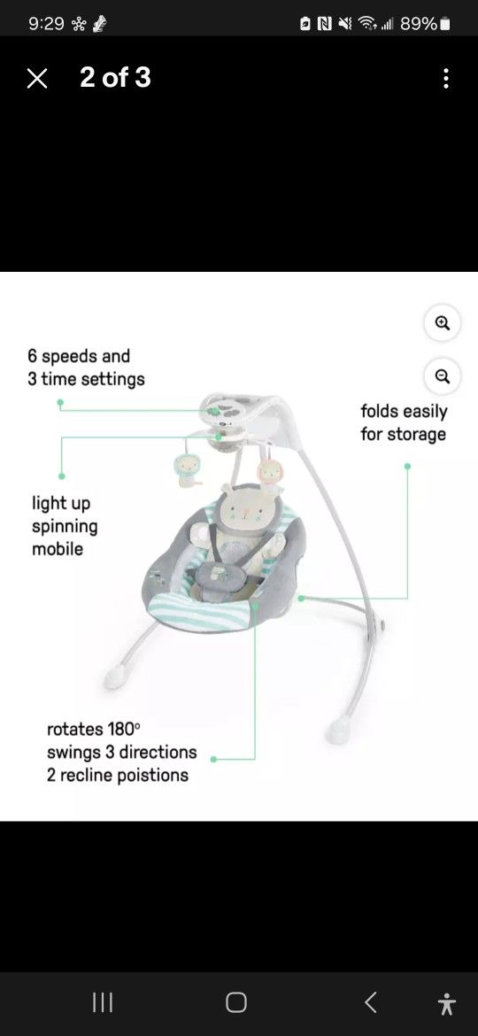 INGENUITY BABY SWING