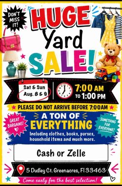 Yard sale