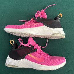 Nike Air Max Pink “Just Do It” Sneakers Women’s Size 10
