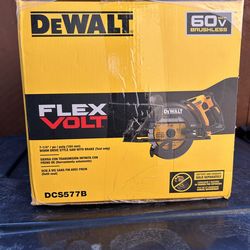 DEWALT FLEXVOLT 60V MAX Cordless Brushless 7-1/4 in. Wormdrive Style Circular Saw (Tool Only) $275 firm