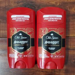 Old Spice Red Collection SWAGGER Deodorant: Confidence And Cedarwood  2.6 oz Each (2 For $12)