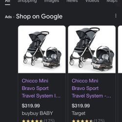 Chicco Mini Bravo Travel System 