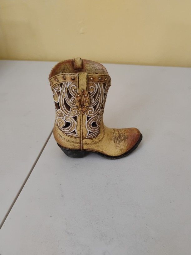 Small Cowboy Boot Decoration 