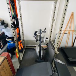 Weight Rack Set (Everything included)