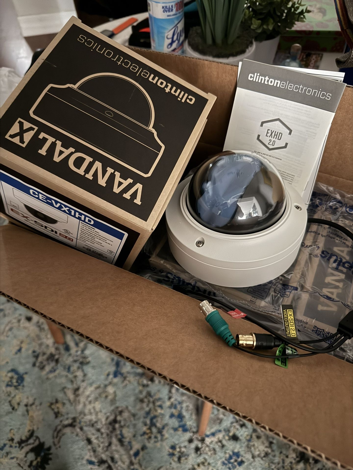 Security camera from Clinton Electronic: CE VX1HD