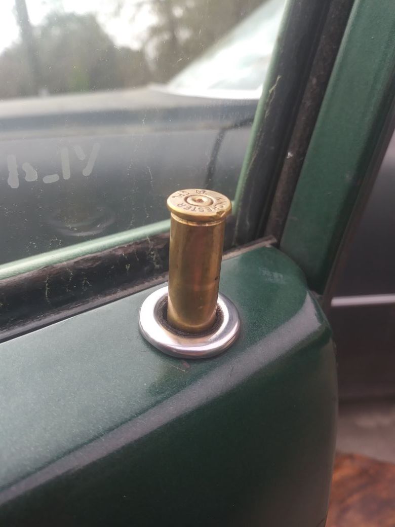 Custom made door lock push pull