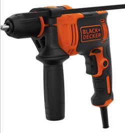 BLACK+DECKER Hammer Drill, 6.5-Amp, 1/2-Inch (BEHD201)