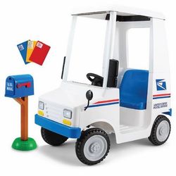 USPS drive on kids car NEW never used