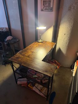 L shape desk
