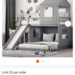 Bunk Bed With Slide 