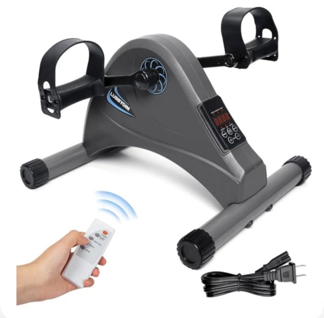 New Motorized Mini Exercise Bike Pedal - 6 Level Speed Adjustments