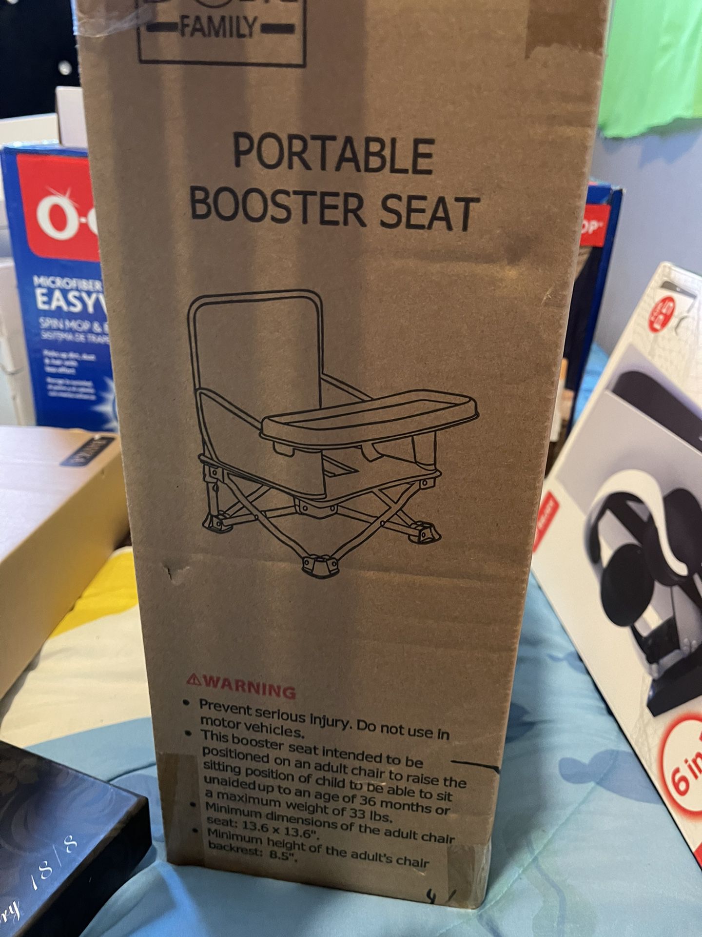  Portable Booster Seat For Kid Very Durable 