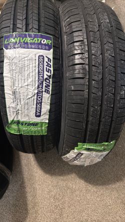 Four brand new tires