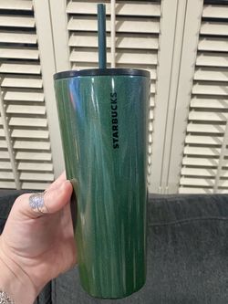 Green holiday Starbucks Metal Tumbler 