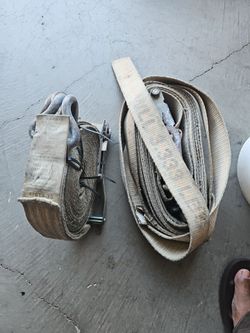 Load straps, heavy weights.