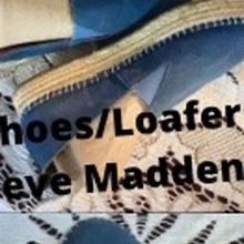 Loafers, Steve Madden, Denim color, 6.5