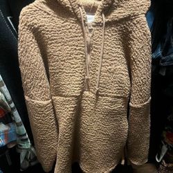 Victoria Secret/pink Fleece Sweater 