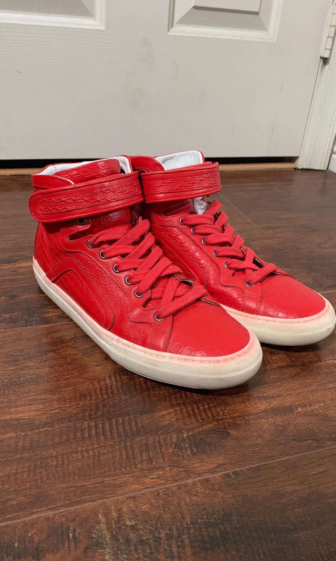 靴 PIERRE HARDY High Cut Sneaker 41 112 high-top sneakers for men in brown leather — PIERRE HARDY