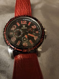 Croton Stainless Steel Quartz  Watch