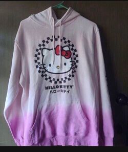 Hello kitty pink hoodie sweatshirt
