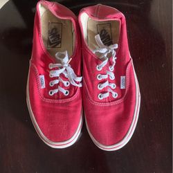 Offical Red Vans
