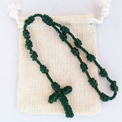 Handmade Rosary - Knotted Cord One Decade 