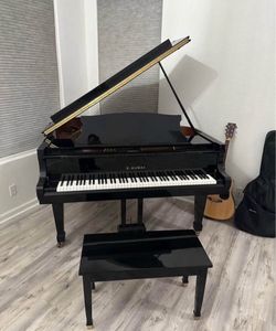 Baby grand piano