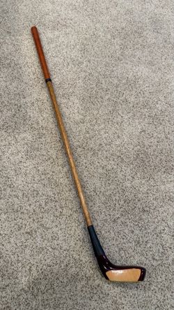 Vintage Wooden Shaft Golf Putter