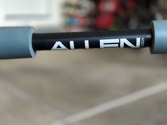 Allen Sports Deluxe 2-Bike Trunk Mount Rack, Model 102DB, Black/ Silver, 23 x 15 x 4 inches