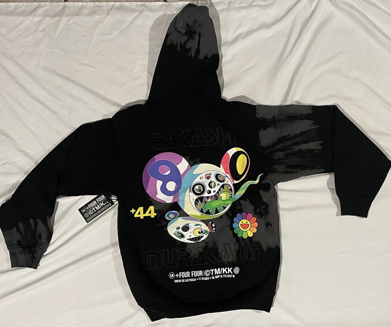 +44 Takashi Murakami Mind Warp Hoodie Lewis Hamilton- Small