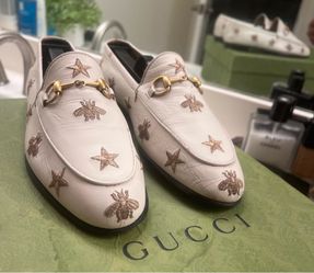 Leather loafers