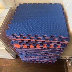 Gym Mat, Exercise Mat, Yoga Mat, NEW 48sqft