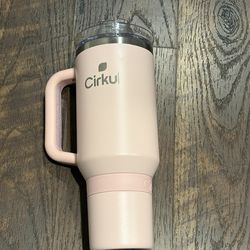 Cirkul Blush Pink All-Day StrawSip Tumbler - 40oz New