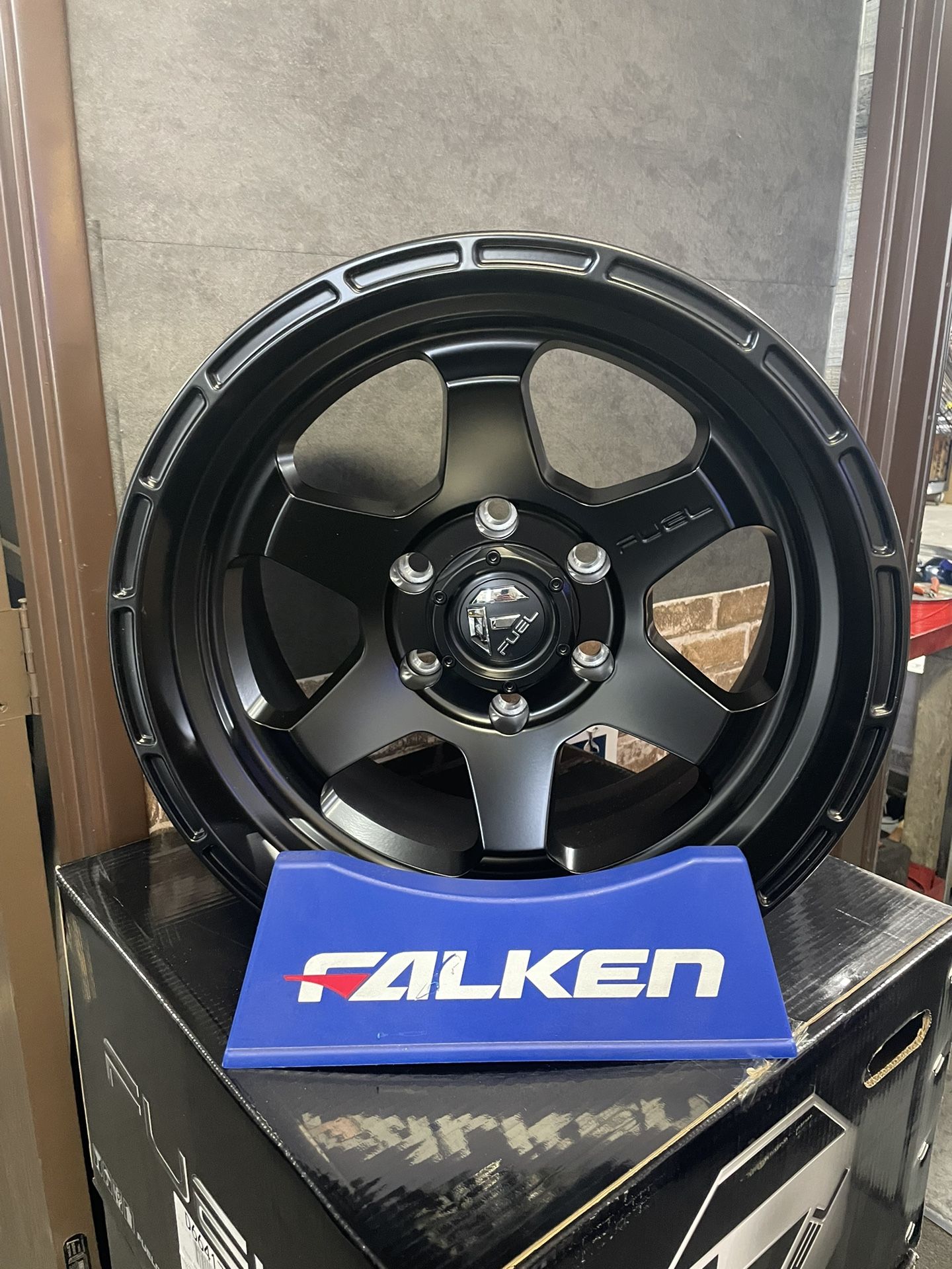 Fuel Shok Wheels - Matte Black For Toyota Tacoma 4Runner Tundra