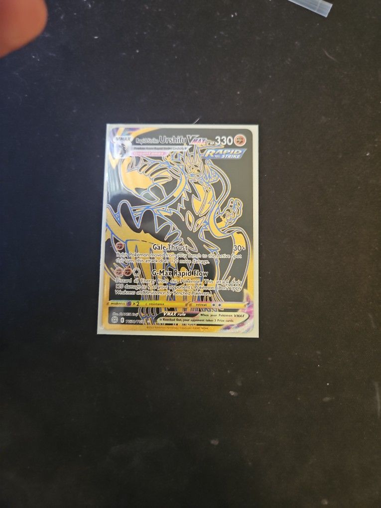Rapid Strike Urshifu VMAX TG30/TG30 Secret - Pokemon Card Brilliant Stars - NM