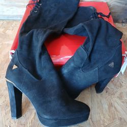 Guess Suede Knee High Boot