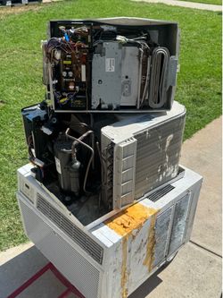 A/C units and tankless water heater scrap