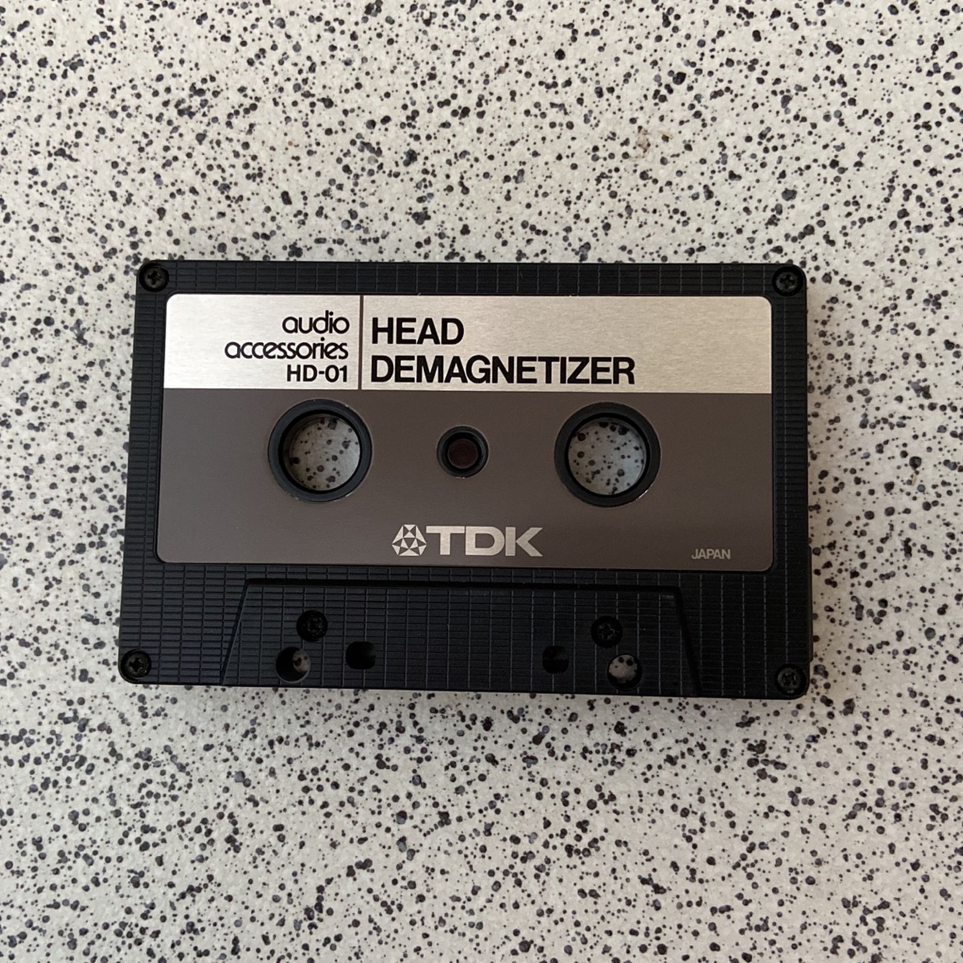 TDK Cassette Player Head Demagnetizer - Made In Japan.