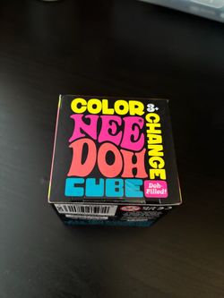 NeeDoh Color Change Cube (yellow)