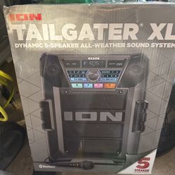 Ion Tailgater XL Dynamic 5-Speaker All-Weather Sound System