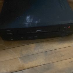 VCR and cassettes