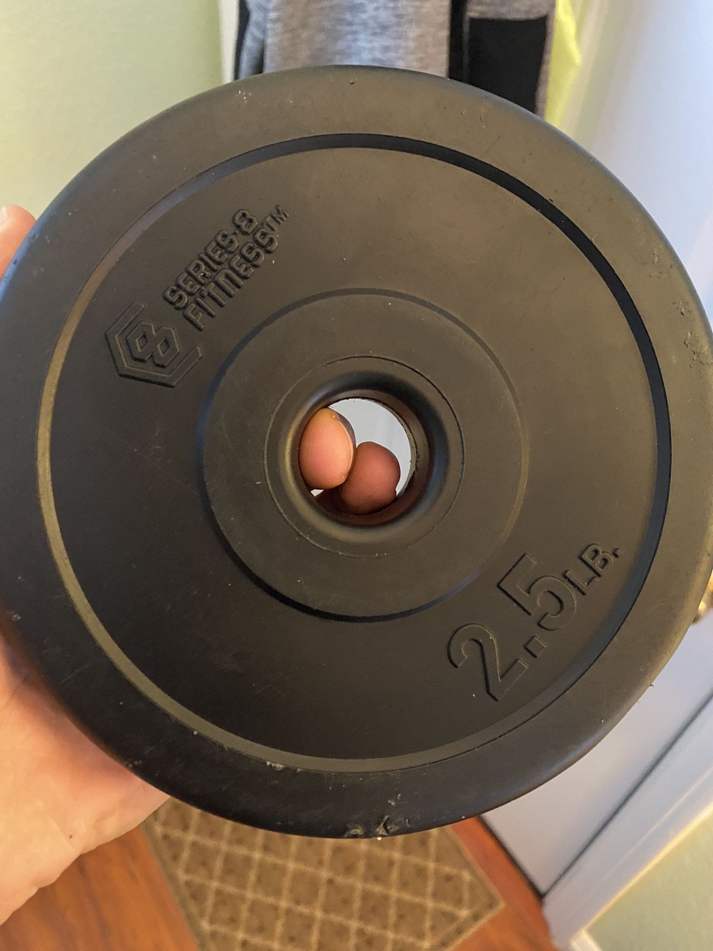 2.5 pound weights for dumbbells standard