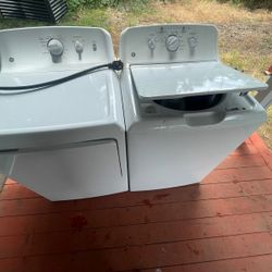 GE WASHER AND DRYER