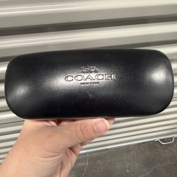 Authentic Coach Eyeglass Case – Black
