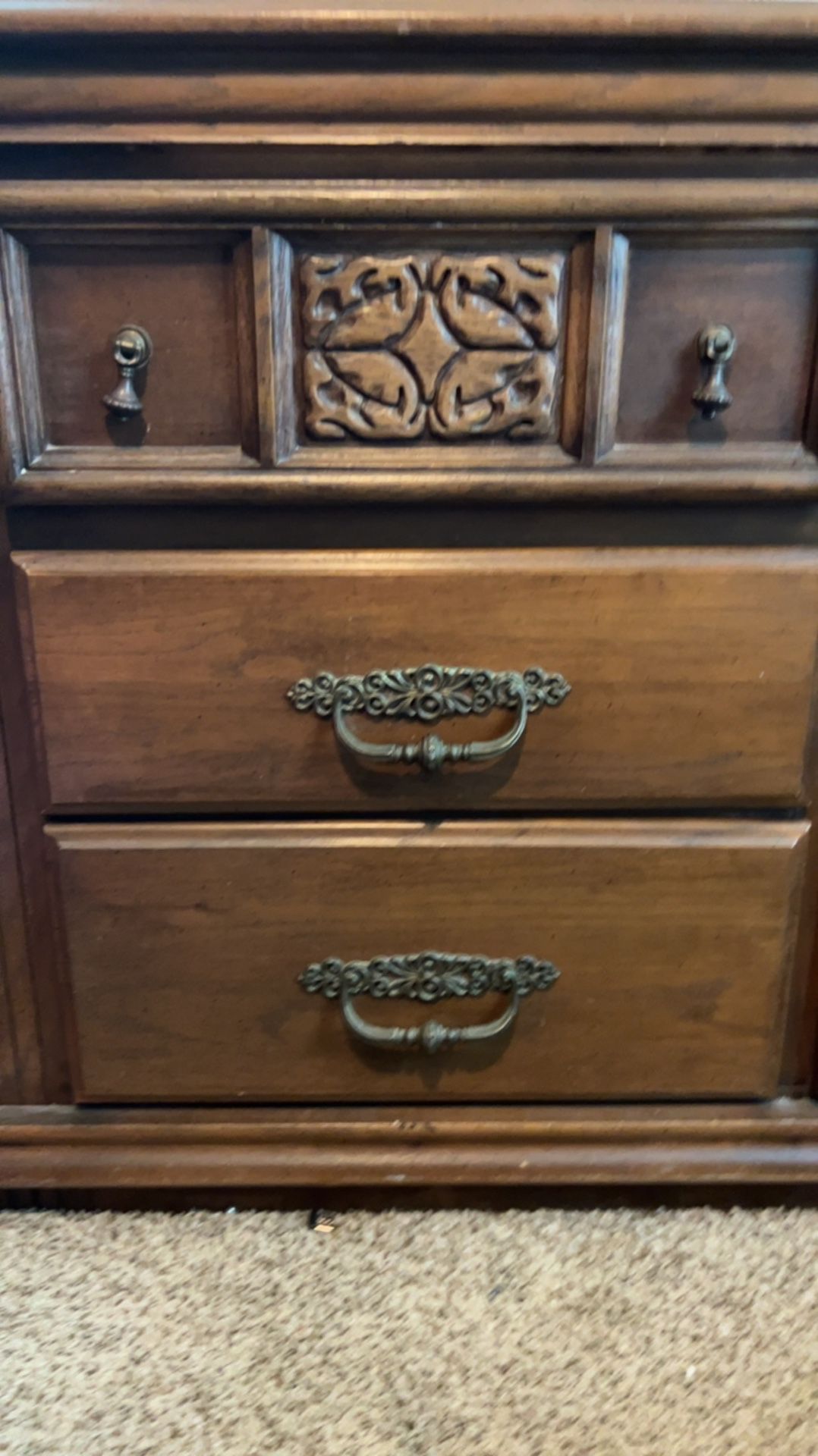 Dresser Antique Real Wood