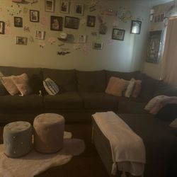 Huge sectional couch 