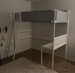 IKEA vital loft bed/desk